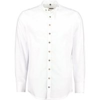 Gipfelstürmer Trachtenhemd Hemd Stehkragen 420000-4255-01 weiß (Slim Fit) von Gipfelstürmer