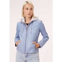 Gipsy by Mauritius Lederjacke GWApril Gipsy by Mauritius - Damen Echtleder Lederjacke Lammnappa light blue von Gipsy by Mauritius
