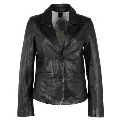 Gipsy (by Mauritius) Damen Lederjacke Renie black  L von Gipsy