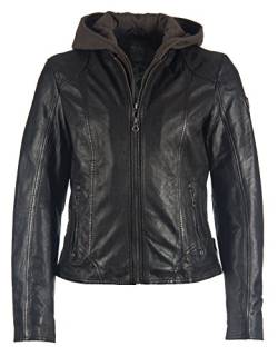 Gipsy Cacey Frauen Lederjacke schwarz L 100% Leder Basics, Biker, Casual Wear von Gipsy