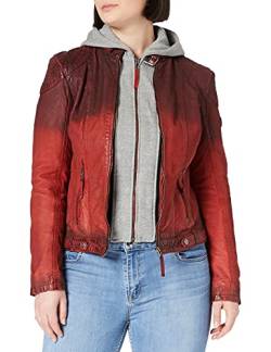 Gipsy Cascha LAMOV Frauen Lederjacke rot XL 100% Leder Basics von Gipsy