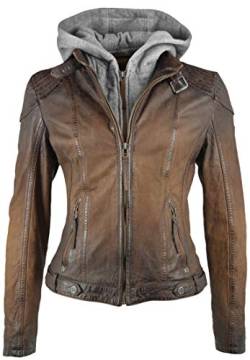 Gipsy Damen Cascha LAMOV Jacke, Antic Brown, XX-Large von Gipsy