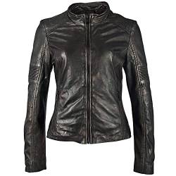 Gipsy Damen Jacke G2geena Sf Lamev Metallic Black L von Gipsy