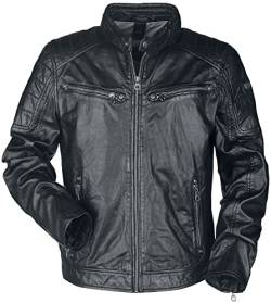 Gipsy GB Derry Laorv Männer Lederjacke schwarz L 100% Leder Basics von Gipsy