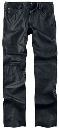 Gipsy GBJeans LNTV Männer Lederhose schwarz L 100% Leder Basics von Gipsy
