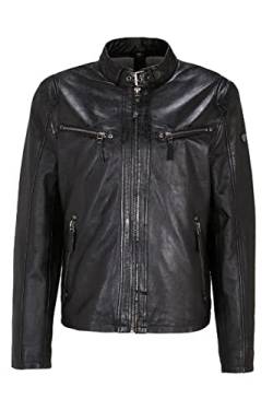 Gipsy Herren Coby S16 Lakev Lederjacke, Schwarz, XL von Gipsy