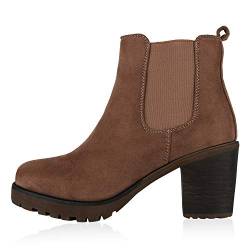 Giralin Damen Schnürstiefeletten Leicht Gefütterte Plateau Stiefeletten Zierperlen Schuhe Schnallen Boots Nieten Schnürboots 179270 Schlamm 38 von Giralin