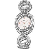 Girl Only Quarzuhr Girl Only Edelstahl Damen Uhr 694818, Damenuhr mit Edelstahlarmband, ovales Gehäuse, klein (ca. 30mm), Fashi von Girl Only