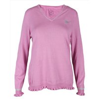 girls golf Trainingspullover Girls Golf Pullover 'Ruffle Rose' Rosa Damen S von Girls Golf