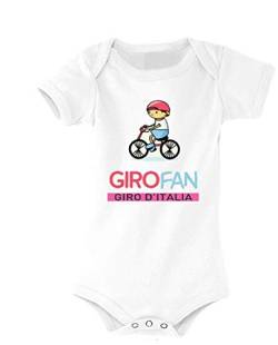 Giro Italia Unisex Baby Girofan12-18 Body, Mehrfarbig, für Babys von 12-18 Monaten von Giro Italia