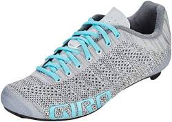 Giro Damen Empire E70 Knit Road Radsportschuhe-Rennrad, Mehrfarbig (Grey/Glacier 000), 36 EU von Giro