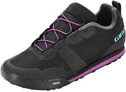 Giro Damen Tracker W Fastlace Mountainbiking-Schuh, Black/Throwback Purple, 41 EU von Giro