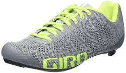 Giro Herren Empire E70 Knit Road Radsportschuhe-Rennrad, Mehrfarbig (Grey Heather/Highlight 000) von Giro