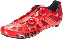 Giro Herren Imperial Rennrad|Triathlon/Aero Schuhe, Bright Red, 45 EU von Giro
