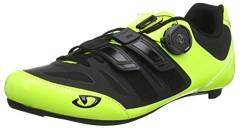 Giro Herren Sentrie Techlace Road Radsportschuhe-Rennrad, Mehrfarbig (Highlight Yellow/Bla 000), 40 EU von Giro