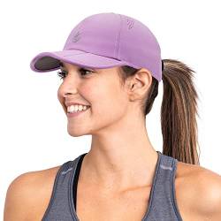 Gisdanchz Basecap Herren Damen Sport Cap Performance Baseball Caps für Damen Herren Laufkappe Laufen Tennis Golf Cap Uv-Schutz-Kappe Running Cap Herren Damen Sommer Cappy Männer Cap, Lila von Gisdanchz