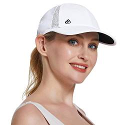 Gisdanchz Laufmütze Herren Damen, Basecap Herren Damen Lauf Golf Running Tennis Cap, Baseball Cap Herren Kappe Base Cap, Schirmmütze Herren Damen Caps Sommer Cappy Männer Frauen, Weiß/Schwarz, M von Gisdanchz