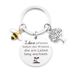 Dankeschön Geschenke,Lehrer Geschenk,Schlüsselanhänger Lehrerinnen Erzieherin Geschenk Lehrer Geschenkideen Danke Geschenk,Weihnachtsgeschenke für Lehrer Erzieherin Abschiedsgeschenk Lehrerin von Gishnia