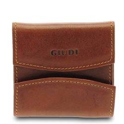 GIUDI Unisex-Lederbrieftasche, Rindsleder, kleine Brieftasche, Made in Italy von Giudi