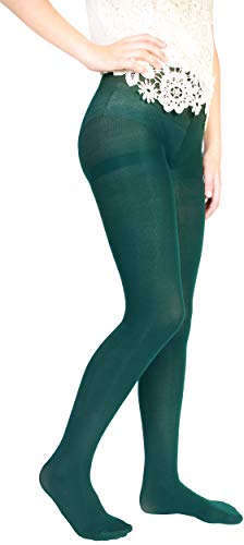 Giulia Betty 80 Grün (Botella) 128-134 nahtlose Strumpfhose von Giulia