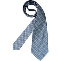 GIVENCHY Herren Krawatte blau Seide mit Karos von Givenchy