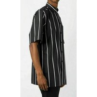 GIVENCHY Langarmhemd GIVENCHY COLUMBIAN FIT NARCOS BOXY STRIPED MENS HEMD OVERSHIRT SHIRT 4 von Givenchy