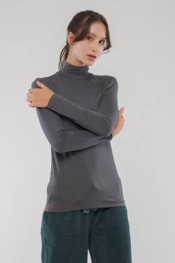 Vida Longsleeve aus TENCEL™, Holzfaser von Givn