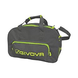 Givova Herren Brera Handtasche, Grigia E Verde Fluo von Givova