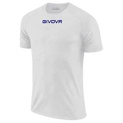 Givova Herren Capo T Shirt, Weiß, S-M EU von Givova