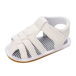 Kinder Sandalen Mädchen Komfort Leicht Shoes Babysandalen Casual Open Toe Outdoor Schuhe Hochzeit Party Schuhe Minimalschuhe mit Klettverschluss, Gr. 20-25 von Gkojhj