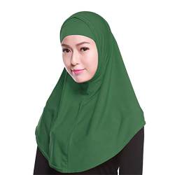 GladThink Damen 2 Stück Muslim Hijab-Schal mit mehr Farben Army von GladThink
