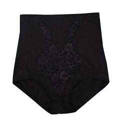 GladiolusA Damen Miederslip Formend Taillenformer Bauch Weg Taillenmieder Miederhose Unterhose Unterwäsche Schwarz5XL von GladiolusA