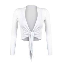 Glamexx24 Damen Bolero Bolero Strickjacke Kurze Jacke Elegante Bolero Abendbolero Hochzeitsbolero Langarm Bolero von Glamexx24