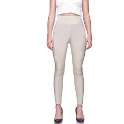 Glamexx24 Damen Kunstleder High Waist Leggings Skinny Hose Leder-Optik Treggings von Glamexx24