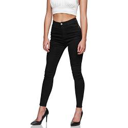 Glamexx24 Damen Skinny Fit Jeans High-Waist Strecht Hose von Glamexx24