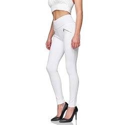 Glamexx24 Damen Stretch Hose Skinny Fit Jegging High-Waist Leggings von Glamexx24