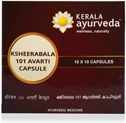 Glamouröser Hub Kerala Ayurveda Ksheerabala 101 Avarti 100 Cap (Verpackung kann variieren) von Glamorous Hub