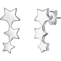 Glanzstücke München Paar Ohrstecker Sterne silber, mit Sternen aus Sterling Silber von Glanzstücke München