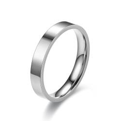 GleaMora Ins Stil Ring Edelstahl Ring Minimalist Ring Weihnachten Urlaub Unisex Jubiläum Schmuck Elegant Trendy Pride Ringe von GleaMora