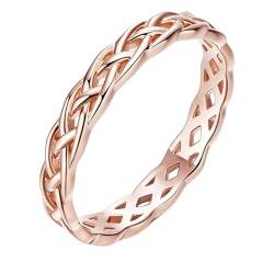 GleaMora Ins Stil süßer Ring Schmuck minimalistisch gewebt aushöhlen Frauen Ring Schmuck Licht Luxus Geburtstagsfeier Verlobung Geschenk von GleaMora