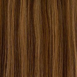 GLOBAL EXTEND® Bonding-Extensions I 100% Echthaar I Double Drawn | Verschiedene Längen I Wiederverwendbar I Vielseitigkeit im Styling I Breite Farbauswahl (60 cm, 06/10 gesträhnt) von Global Extend