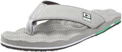 Globe Bumps GBBUMPS, Unisex - Erwachsene, Sandalen/Zehentrenner, Grau (grey/green 14048), EU 45 (UK 10) (US 11) von Globe