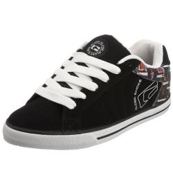 Globe Detour GBDET, Herren Sportschuhe - Skateboarding, schwarz, (black/white X ray 10670), EU 48, (US 13), (UK 12) von Globe