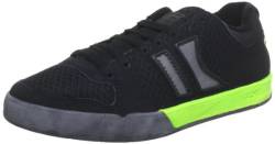 Globe Lift GBLIFT, Unisex-Erwachsene Sneaker, Schwarz (Black/Fluoro Green 10331), EU 44 (UK 9.5) (US 10.5) von Globe