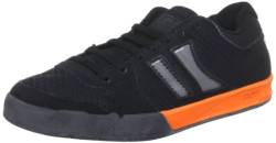 Globe Lift GBLIFT, Unisex-Erwachsene Sneaker, Schwarz (Black/orange 10194), EU 39 (UK 6) (US 7) von Globe