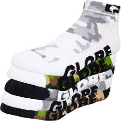 Globe Malcom Ankle 5er Pack Socken (40-45, camo) von Globe