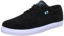 Globe Panther GBPANTHER, Unisex-Erwachsene Sneaker, Schwarz (Black/Aqua 10934), EU 39 (UK 6) (US 7) von Globe