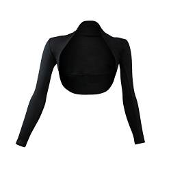 Gloop Damen Bolero Schulterjäckchen Lange Aermel Bolero von Gloop