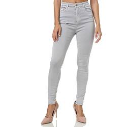 Gloop Damen Stretch Jeans Jeanshose Hose Skinny Fit Jegging SkinnyJeans Stretch Hose Push Up high Waist Jeans von Gloop