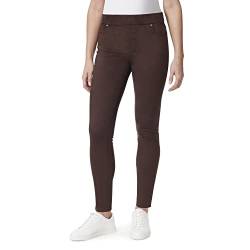 Gloria Vanderbilt Damen Avery Slim Schlupfhose Hose, Coffee Roast-Wildlederimitat, 38 von Gloria Vanderbilt